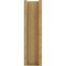 Ekena Millwork 6-in W x 18-in D x 22-in H Funston Trad Rough Cedar Woodgrain TimberThane Outlooker, Primed Tan OUTUR060X18X22FST04RCPR - alternate 3